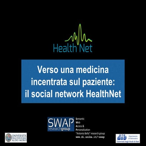 HealthNet - Il social network della salute