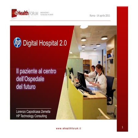 Presentazione Hp E Health Conference
