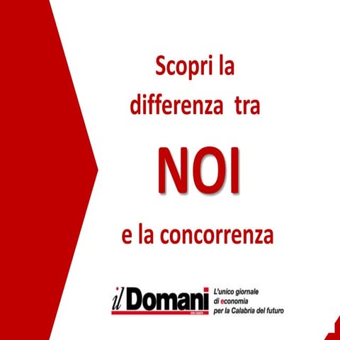 Il nuovo Domani della Calabria PPT