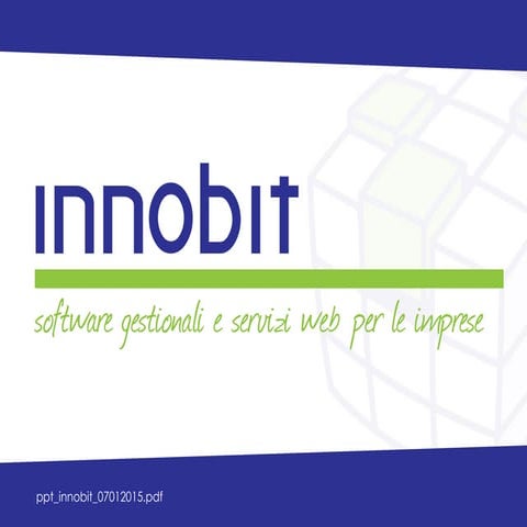 Innobit Software Gestionali e Servizi Web per le imprese
