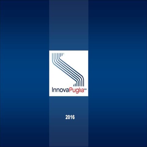 Presentazione InnovaPuglia  febbraio 2016