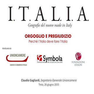 Presentazione italia 2015