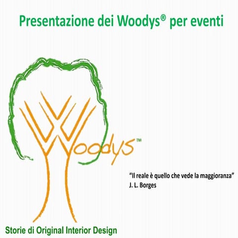 Presentazione dei Woodys per eventi