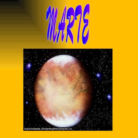 Presentazione marte Federico Bernabei