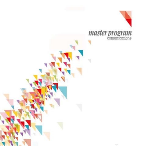Master Program Comunicazione
