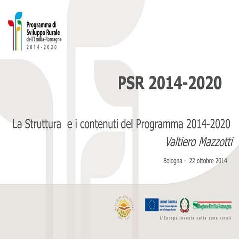 Sviluppo Rurale 2014-2020 in Emilia Romagna