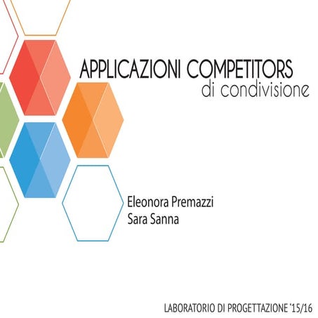 PRESENTAZIONE DI INTERACTION DESIGN