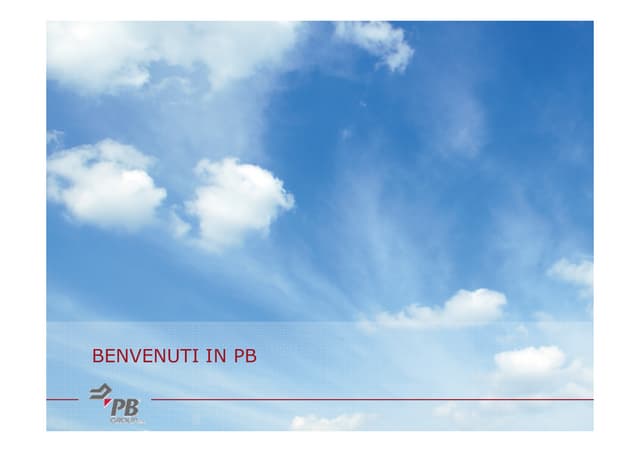 Presentazione PB Group 