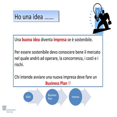 Come un giovane imprenditore può finanziare la sua impresa: slides preparate ...