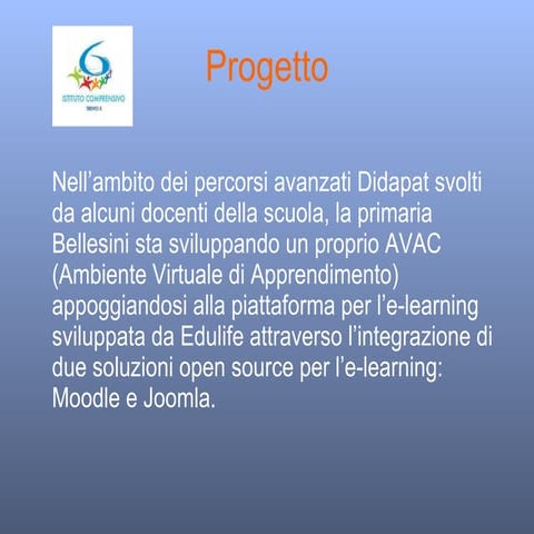 Presentazione Progetto Bellesini