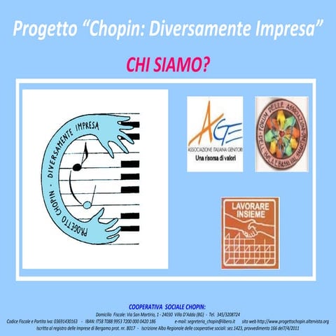 Presentazione Progetto Chopin