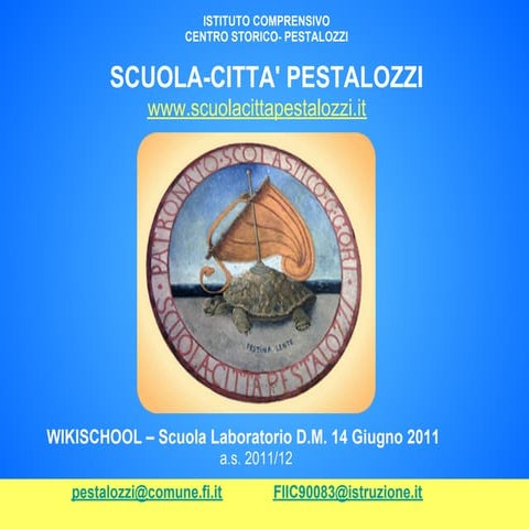 Presentazione progetto scuola