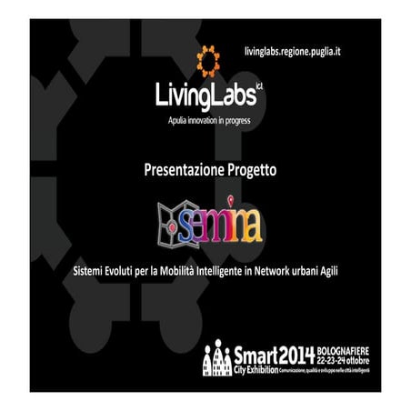 Presentazione progetto semina sce bologna 2014