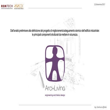 Dall’analisi preliminare alla definizione del progetto di miglioramento ...