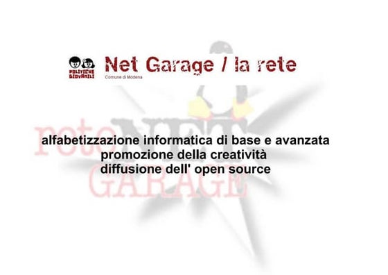 Presentazione Rete Net Garage