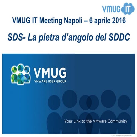SDS,la pietra d’angolo dell SDDC 