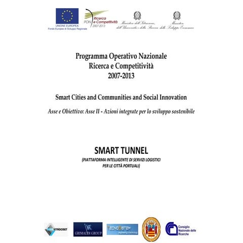 Presentazione Progetto Smart Tunnel