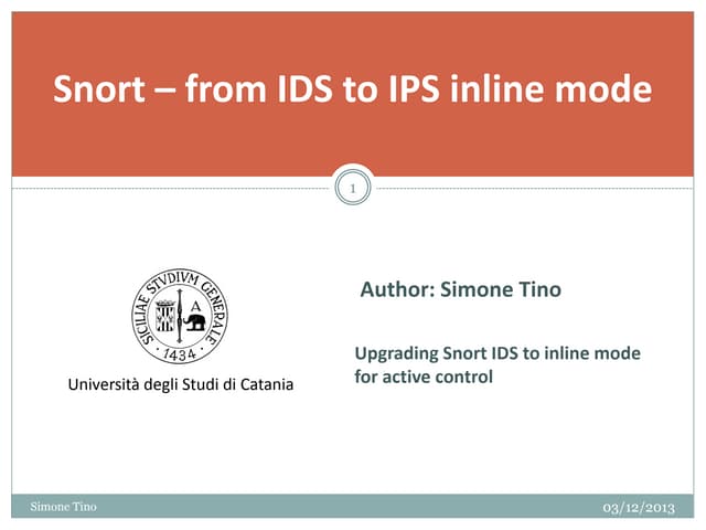 Snort IPS