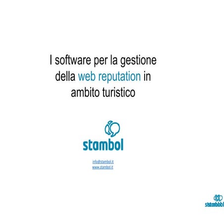I software per gestire la Web Reputation dell'Hotel