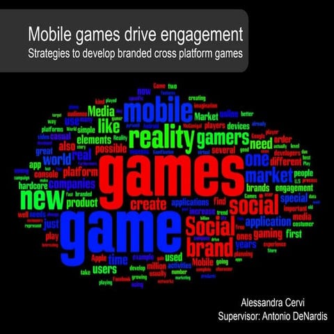 Mobile Games Drive Engagement