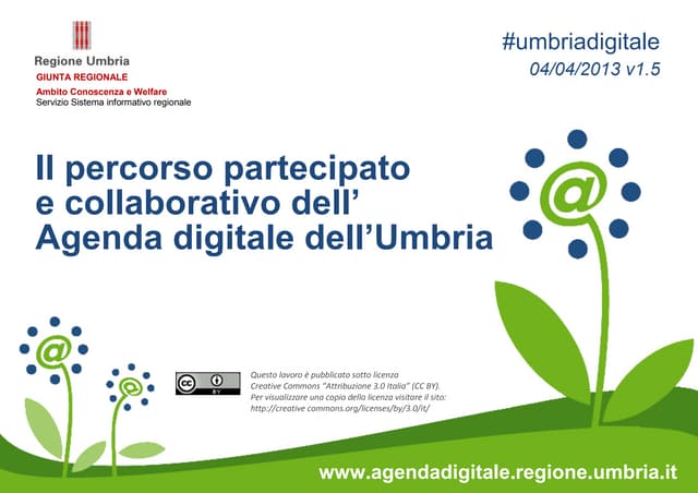 Presentazione #umbriadigitale
