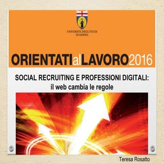Social recruiting e professioni dig...