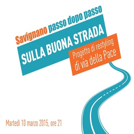 Comune di Savignano sul Rubicone | Progetto di riqualificazione di via della ...