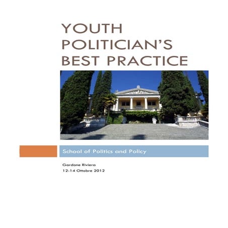 YPBPR2012 - School of Politics and Policy
