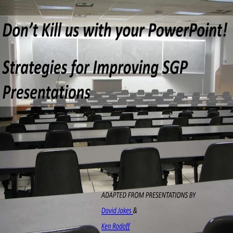 Present Before PPT