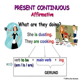 Present  Continuous
