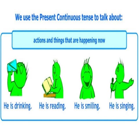 Present continuous | PPTX