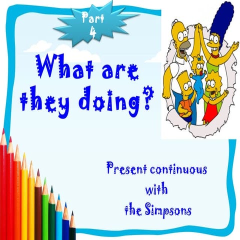 Present continuous ppt