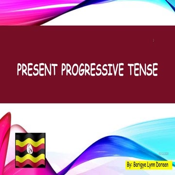 present continuous ppt | PPTX