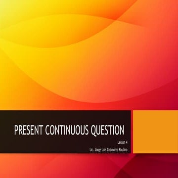 present continuous question lesson 4..pptx