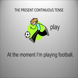 Present Continuous Tense