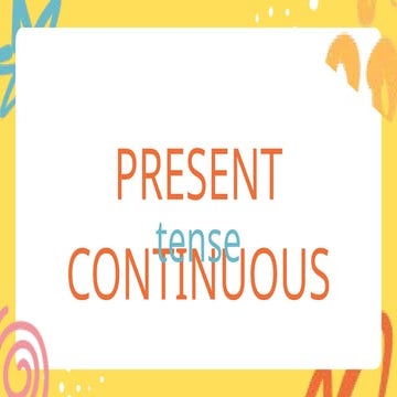 Present Continuous Tense Presentation.pptx