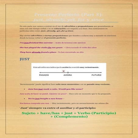 Presente-Perfecto-Part-3_-just-already-yet-for-since.pptx