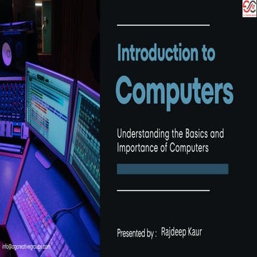 The Importance of Computers in Everyday Life | PPTX