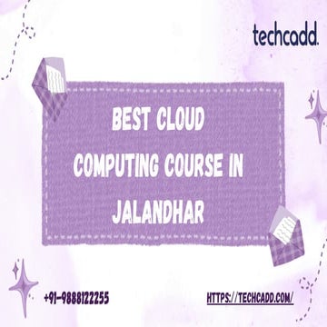 Best Cloud Computing Course in Jalandhar