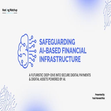 Safeguarding  AI-Based Financial  Infrastructure