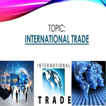 International Trade