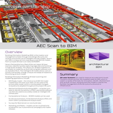 Presenter architectural bim & scan2bim