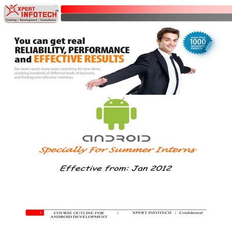 Presenter manual   android development (specially for summer interns)