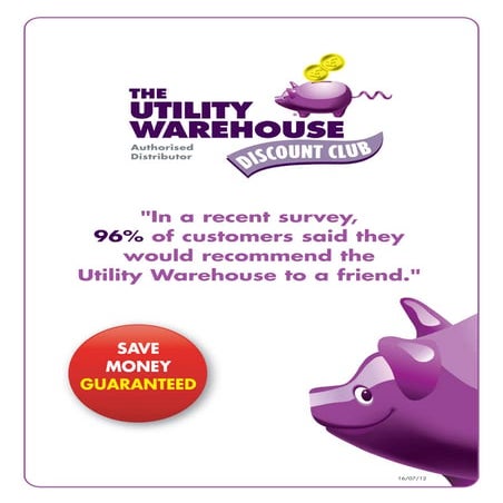 Utility Warehouse Presentation | PDF