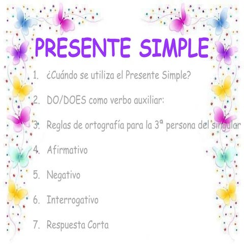Simple Present