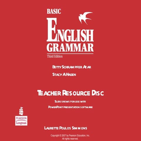 Presente simple pearson