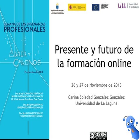 Presente y futuro de la formación online. Formación Profesional en Canarias