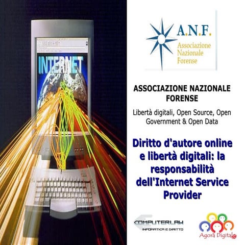 Diritto d'autore online e libertà digitali: la responsabilità dell'Internet S...