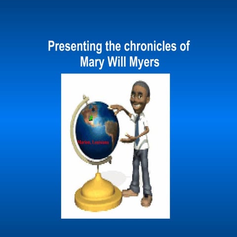 Presenting  Mary  Myers V1