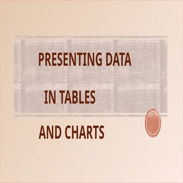 Presenting data table and chart showing all possoble cases